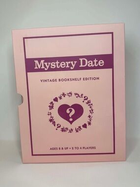 Mystery Date Board Game Vintage Bookshelf Edition